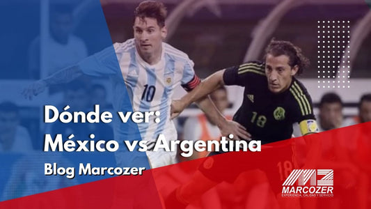 Dónde ver el partido México vs Argentina