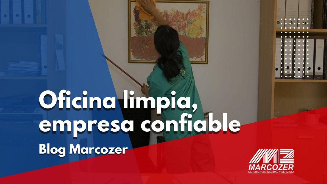 Oficina limpia, empresa confiable.