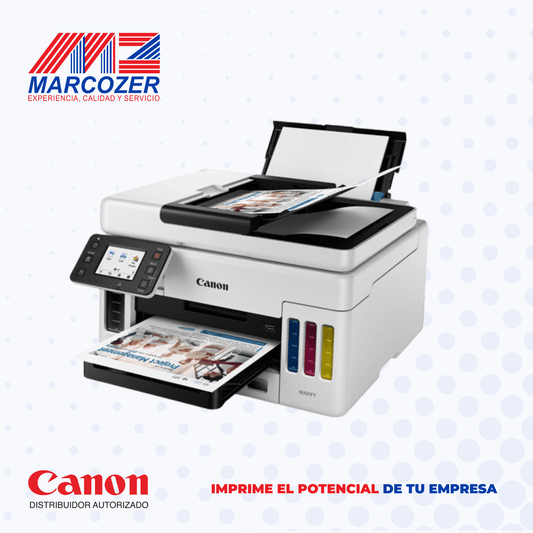 Equipo Multifuncional a Color - Imprime, Escanea y Fotocopia - MAXIFY GX6010