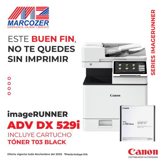 Equipo iR ADV DX 529i (imageRUNNER ADVANCE DX 529i)