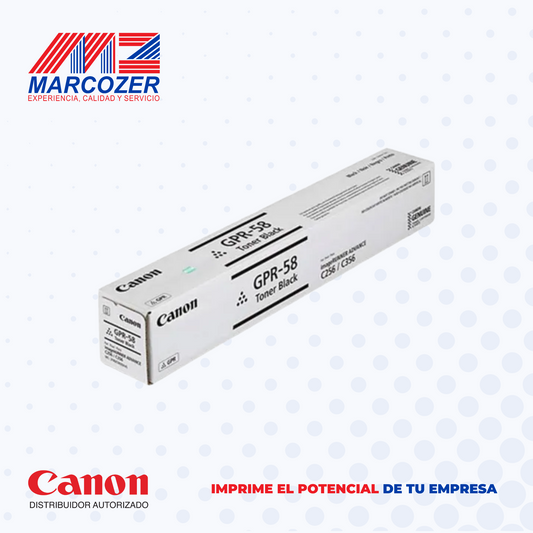 Tóner GPR-58 Negro
