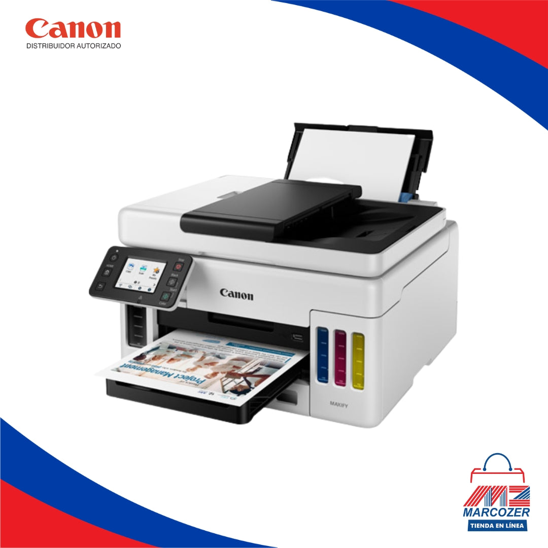 Equipo Multifuncional a Color - Imprime, Escanea y Fotocopia - MAXIFY GX6010