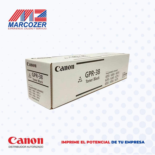 Tóner GPR-38 Negro